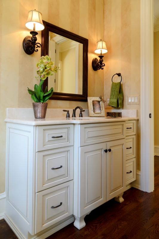Elegant Vanity and Lighting